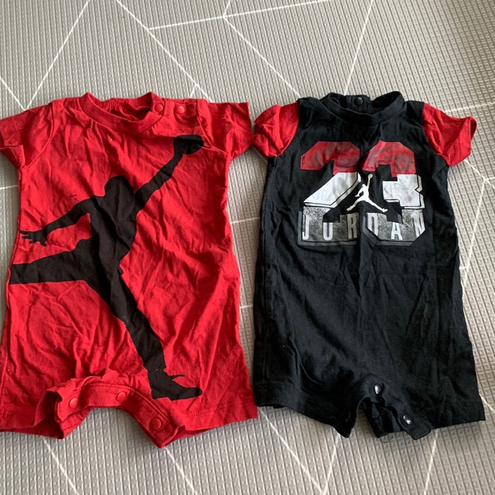 Jordan shorts rompers